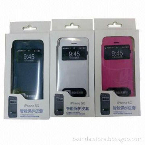 PU Leather Case for iPhone 5C, Wear-resistant, Durable, Various Colors are Available